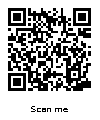 QR Code for Signature Bottom Logo Hanger