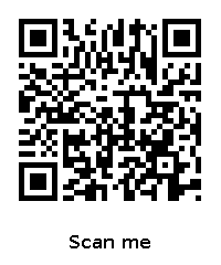 QR Code for Signature Canvas Tote Small
